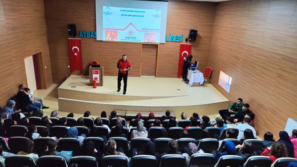 Öğrencilerimize İlkyardım ve Yangın Eğitimi Verildi